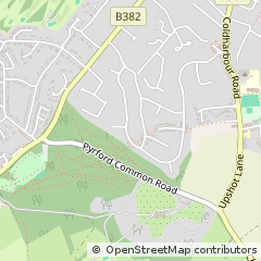 Map of Woking