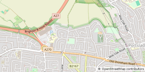Map of Brighton