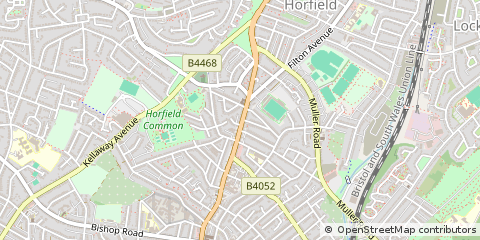 Map of Bristol, Avon