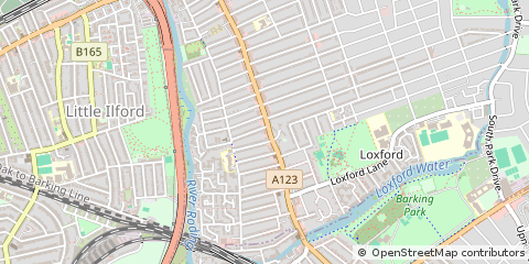 Map of Ilford