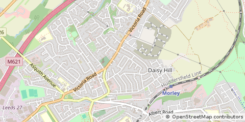 Map of Leeds