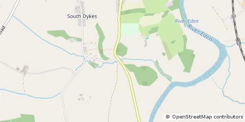 Map of Penrith, Cumbria