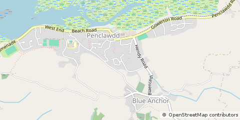 Map of Swansea