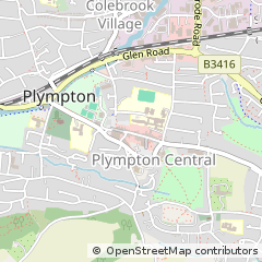 Map of Plymouth, Devon