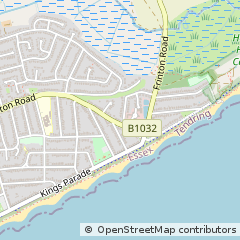 Map of Clacton-on-SEA