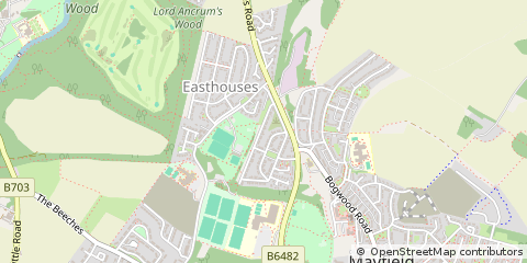Map of Easthouses