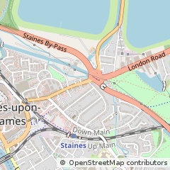 Map of Surrey