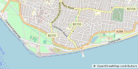 Map of Hampshire, Hants
