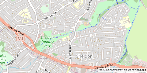 Map of Birmingham