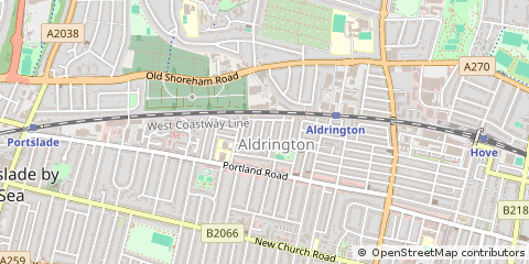 Map of Hove