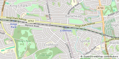 Map of Glasgow
