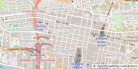 Map of Glasgow