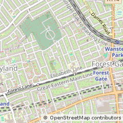 Map of Forest Gate, London