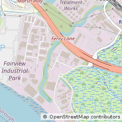 Map of Rainham, Essex