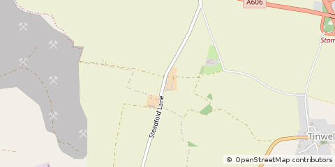 Map of Stamford, Lincolnshire