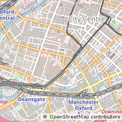 Map of Manchester