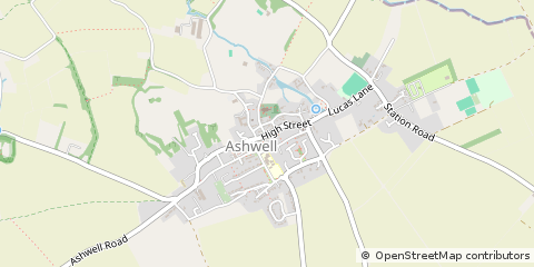 Map of Baldock, Hertfordshire
