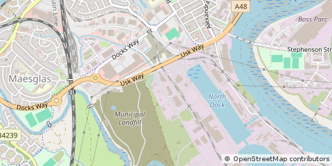 Map of Newport