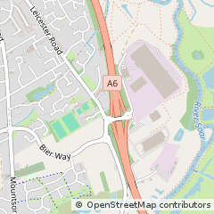 Map of Rothley, Leicestershire