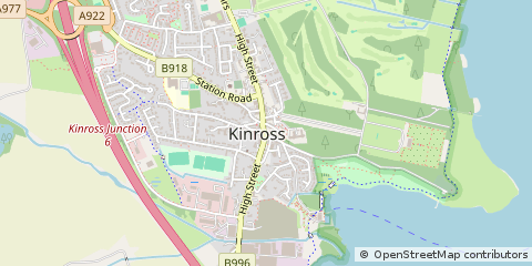Map of Kinross