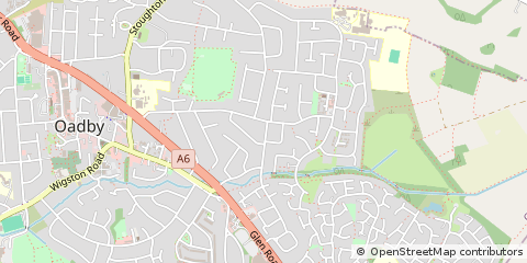 Map of Leicester