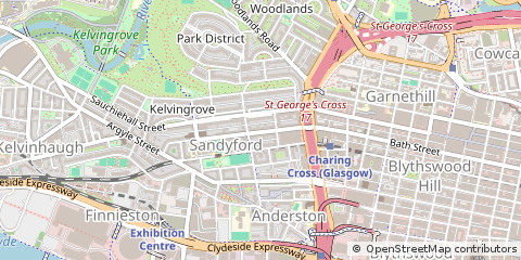 Map of Glasgow
