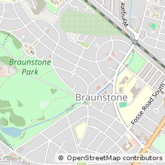 Map of Leicester