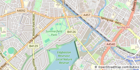Map of Birmingham