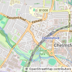 Map of Chelmsford