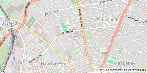 Map of Nottingham