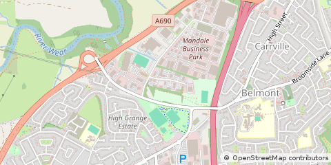 Map of Durham