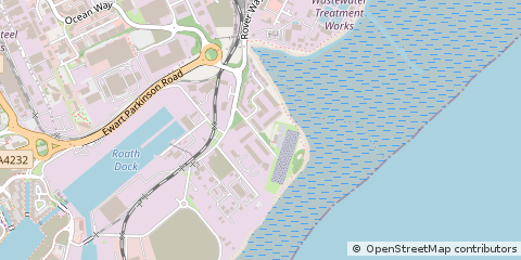 Map of Cardiff
