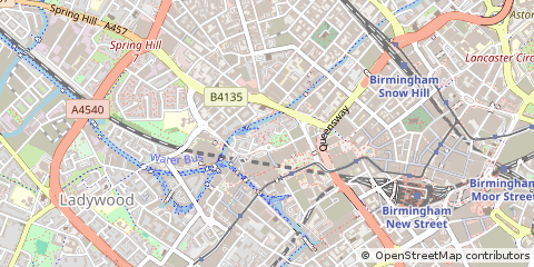 Map of Birmingham