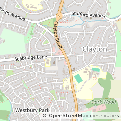 Map of Newcastle Under Lyme