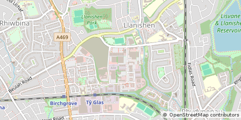 Map of Cardiff