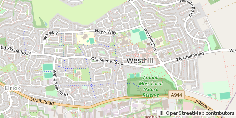Map of Westhill