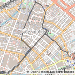 Map of Manchester