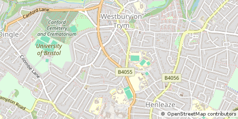 Map of Bristol