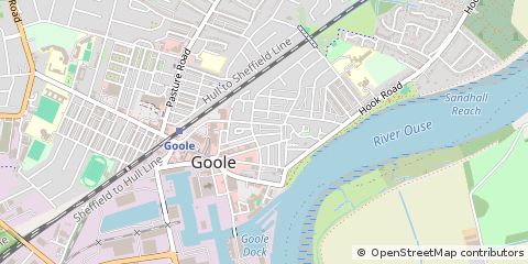 Map of Goole