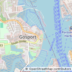 Map of Gosport, Hampshire