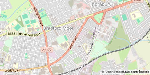 Map of Bradford