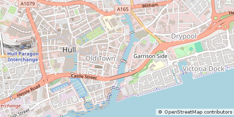 Map of Hull