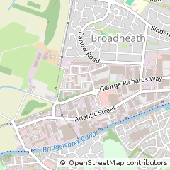 Map of Altrincham
