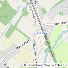 Map of Leicester, Leicestershire