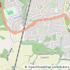 Map of Haywards Heath, West Sussex