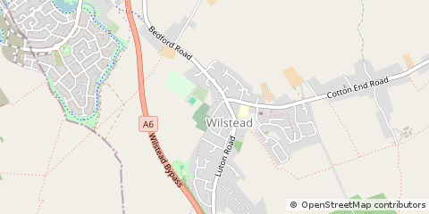 Map of Bedford