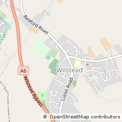 Map of Bedford