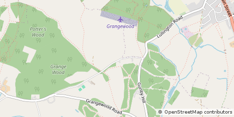 Map of Swadlincote, Derbyshire