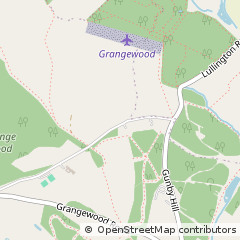 Map of Swadlincote, Derbyshire