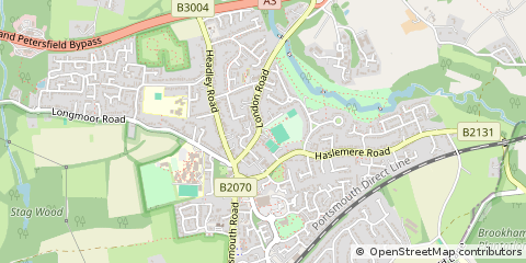 Map of Liphook, Hampshire